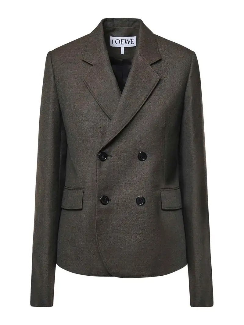 Giacca a doppio petto Nero