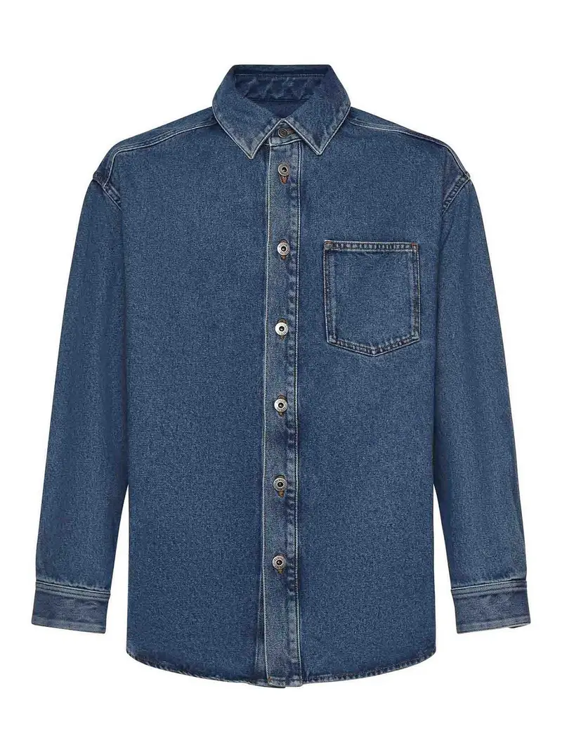 Giacca camicia di jeans Anagram Blu