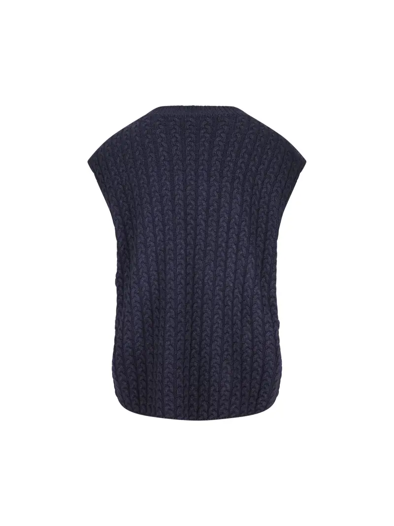 Gilet In Lana BLU miniatura 2