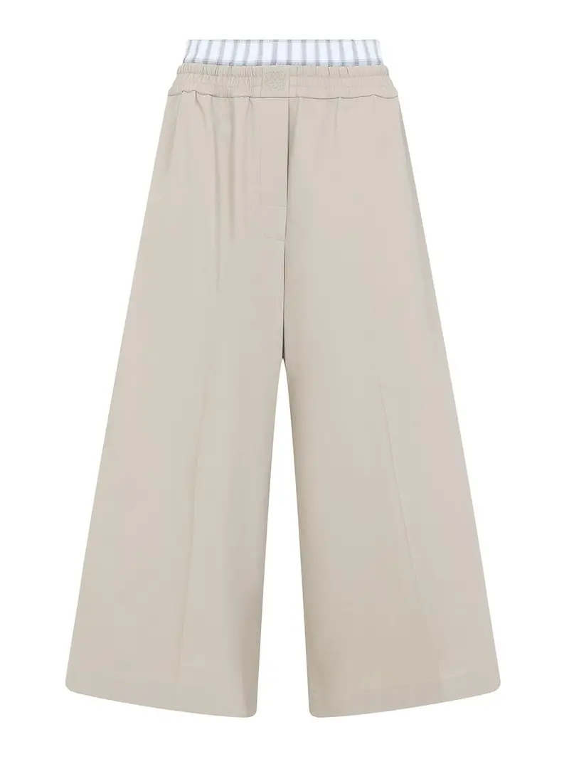 Pantaloni corti Beige