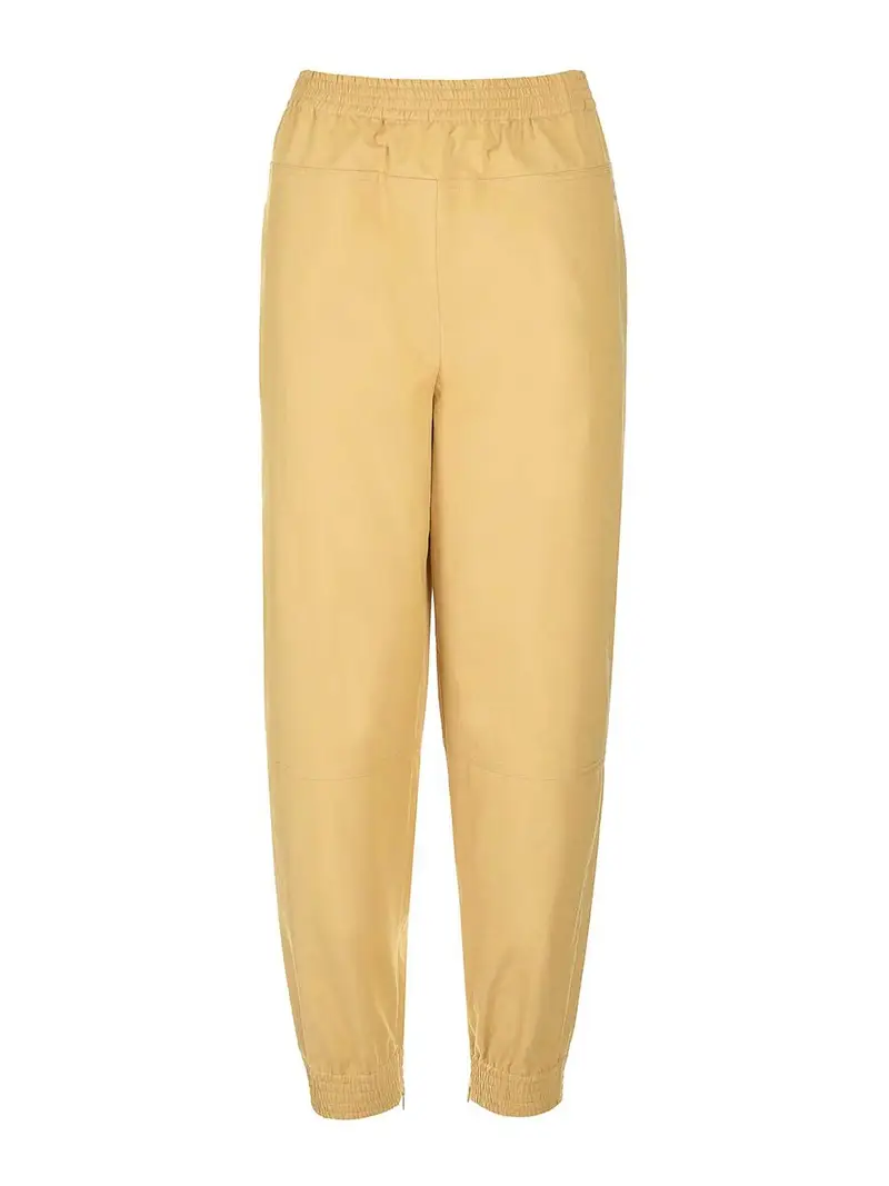 Pantaloni elasticizzati Giallo