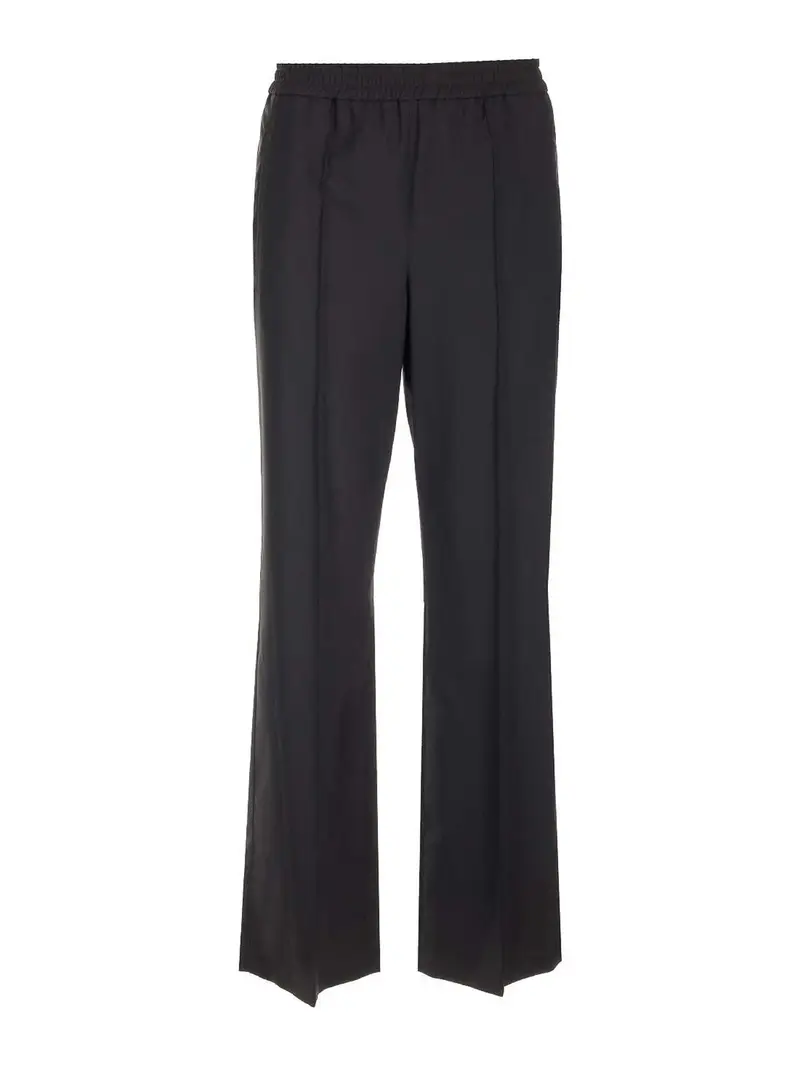 Pantaloni in vita elastica Nero