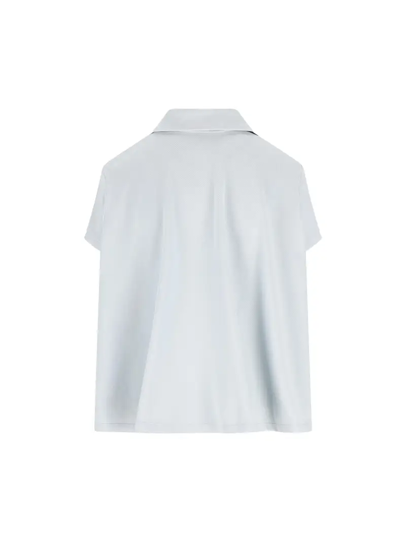 Polo In Cotone AZZURRO miniatura 2