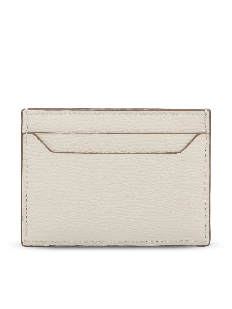 Portacarte Anagram In Pelle BIANCO miniatura 2