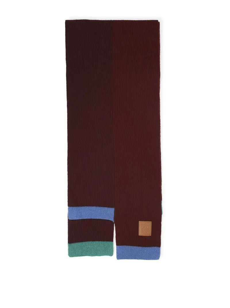 Sciarpa Asimmetrica 30X178 Multicolore