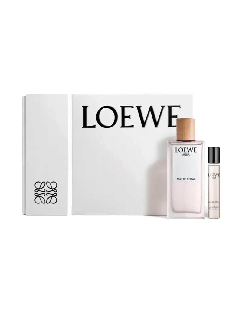 Set Acqua Loewe Mar Coral Edt 150ml Mini 20ml