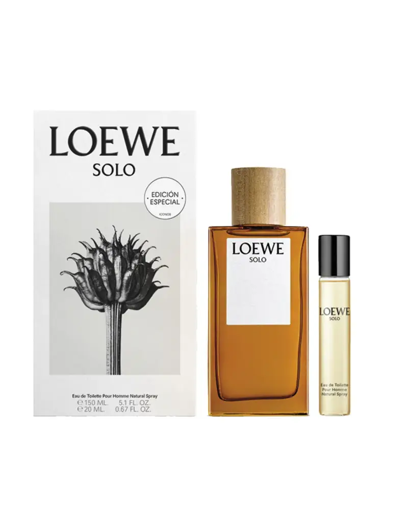 Set Solo Loewe Edt 150 ml Mini 20 ml