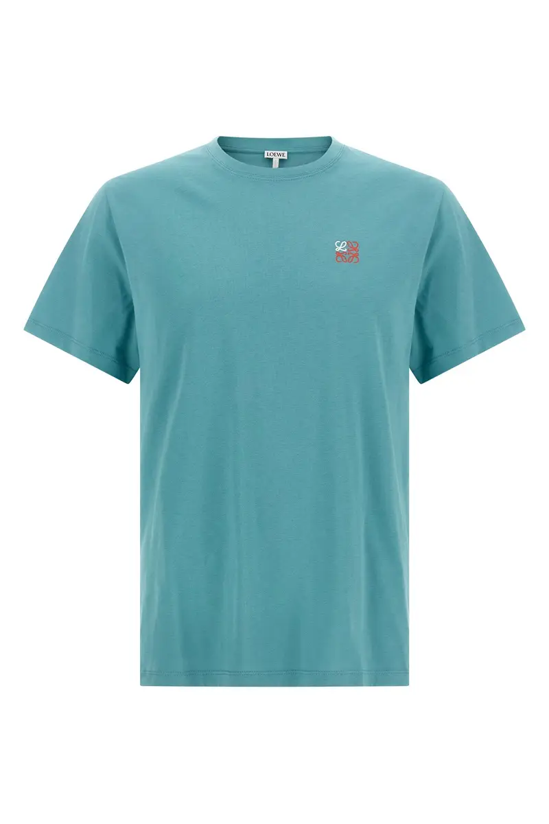 T-Shirt Anagram Bicolore Blu