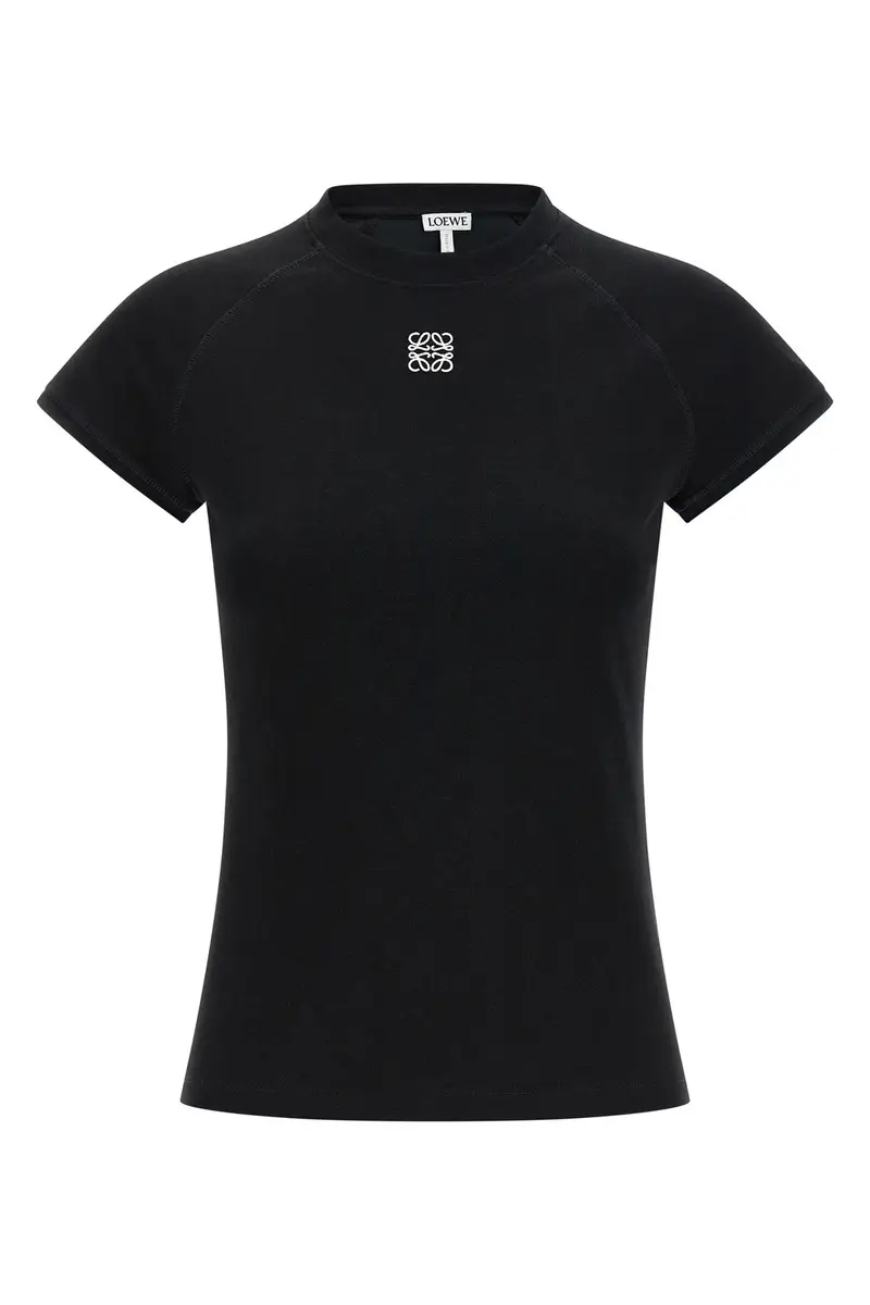 Loewe T-shirt Nero 4106393