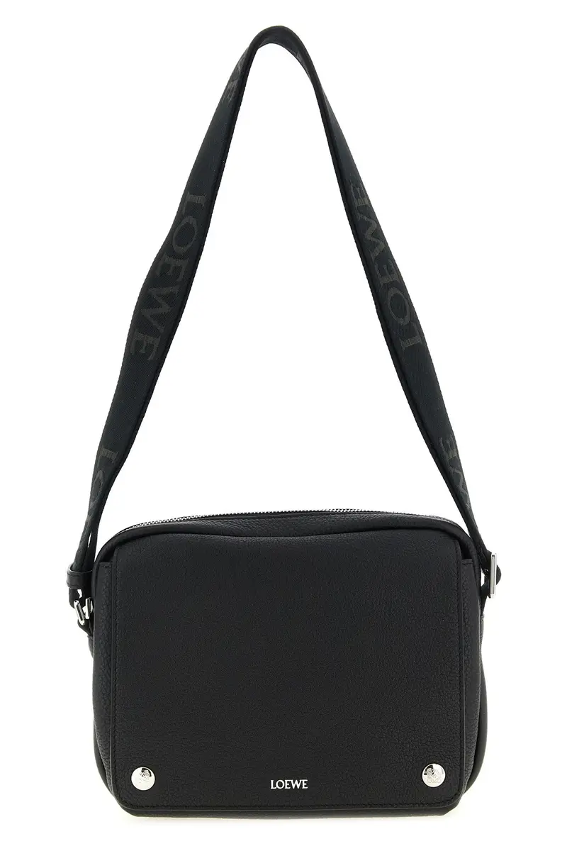 Tracolla Messenger Pebble Media Nero