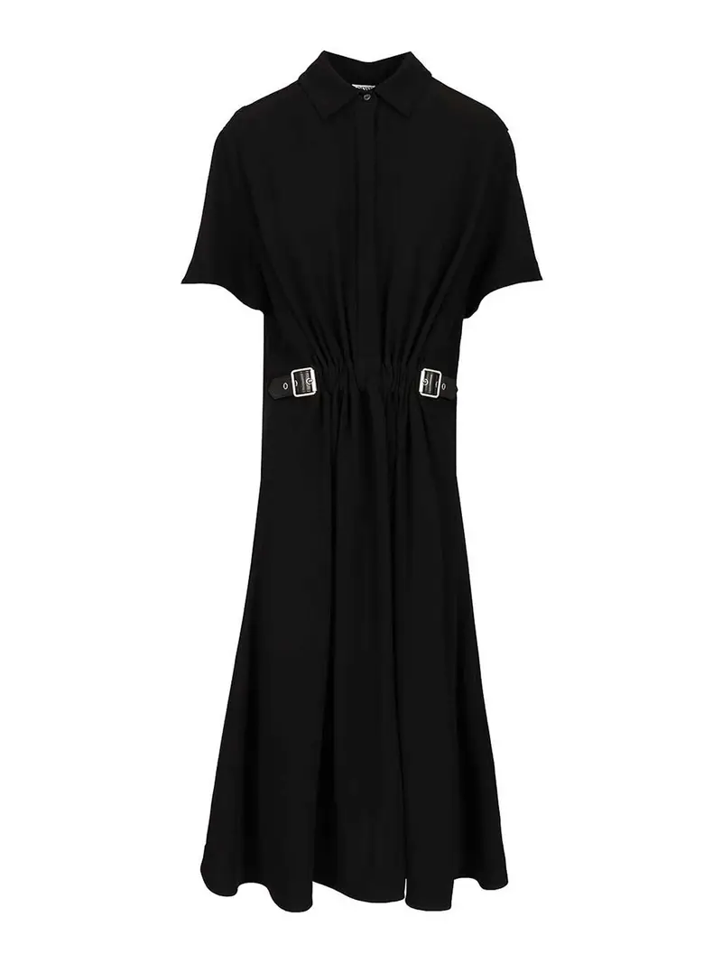 Vestito in Viscosa Stretch Nero