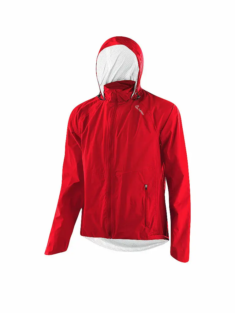 Giacca da ciclismo da uomo WPM Pocket CF Hoodie rosso | 54