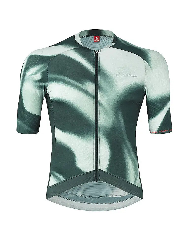 Maglia da ciclismo da uomo Statement Psy verde scuro | 50