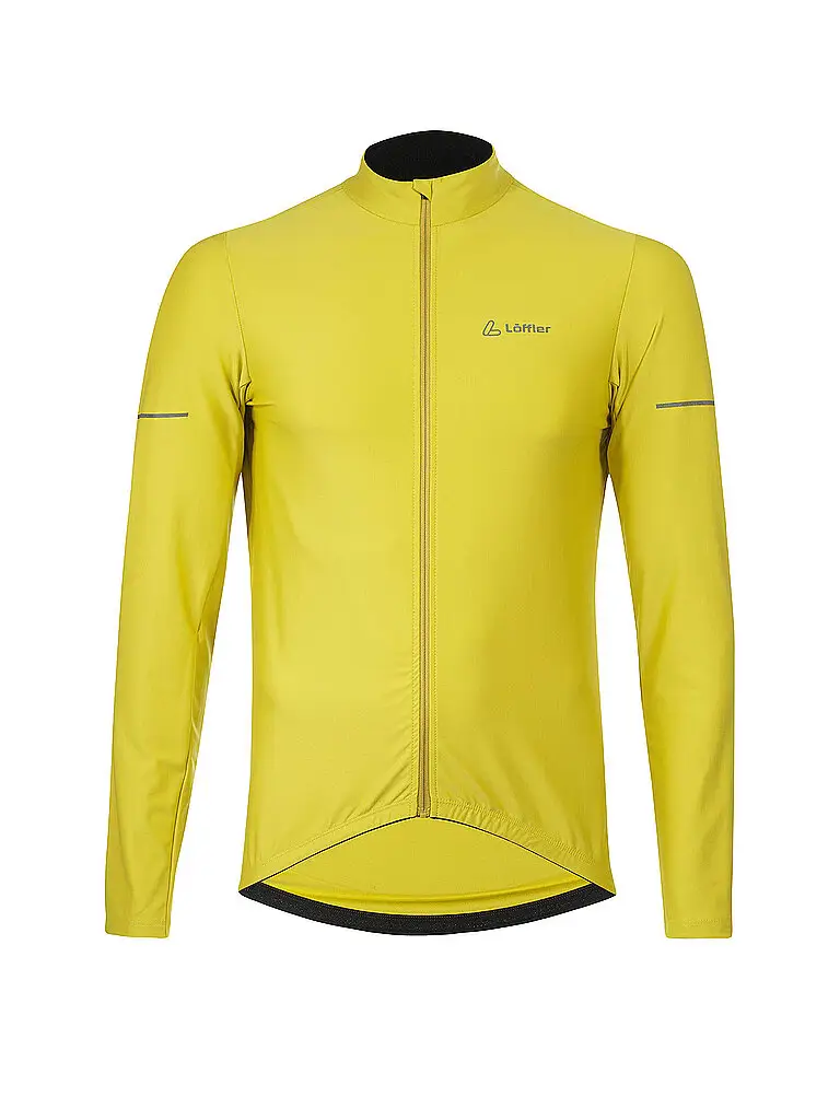 Maglia da ciclismo invernale da uomo Colonel Mid giallo | 48