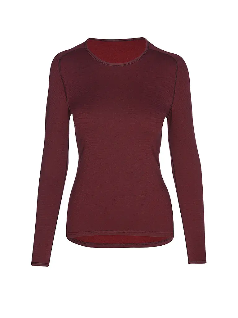 Maglia intima da donna TTX Warm rosso scuro | 36