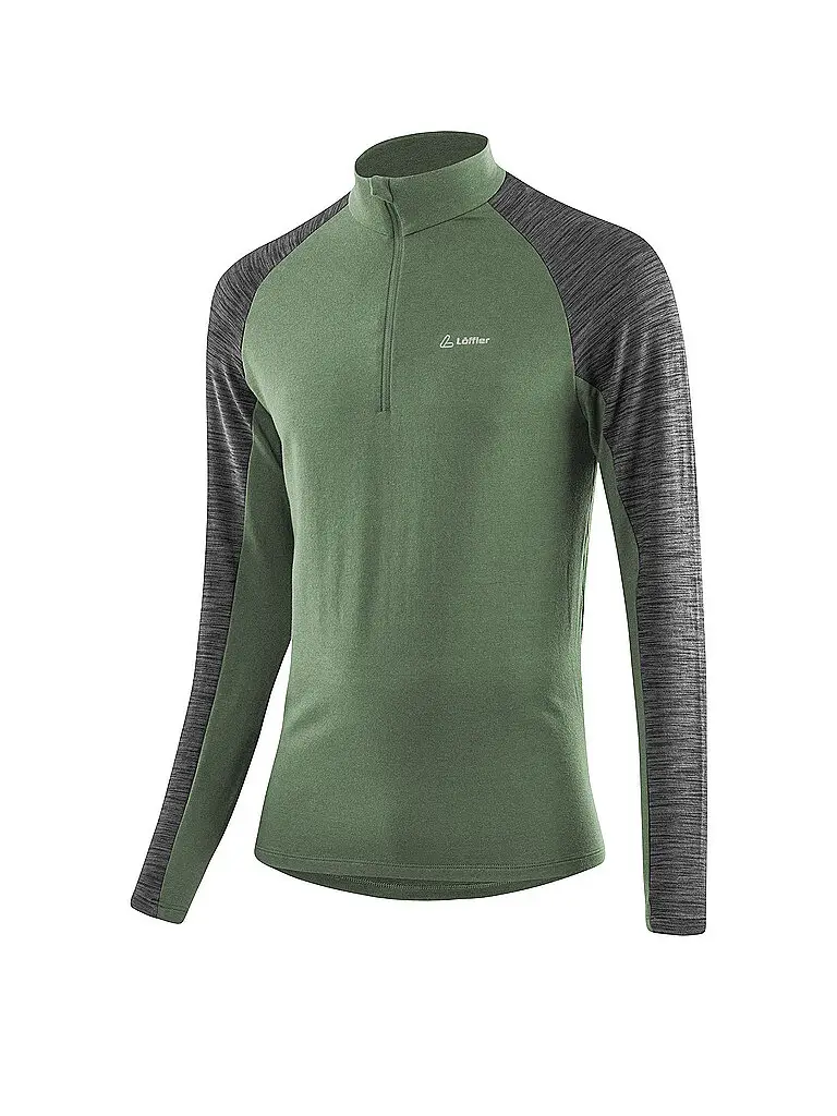 Maglia intima da uomo Midlayer Transtex oliva | 48