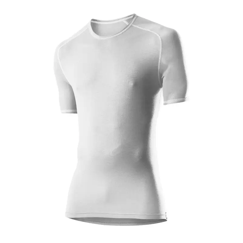 MAGLIA MANICA CORTA GIROCOLLO Bianco
