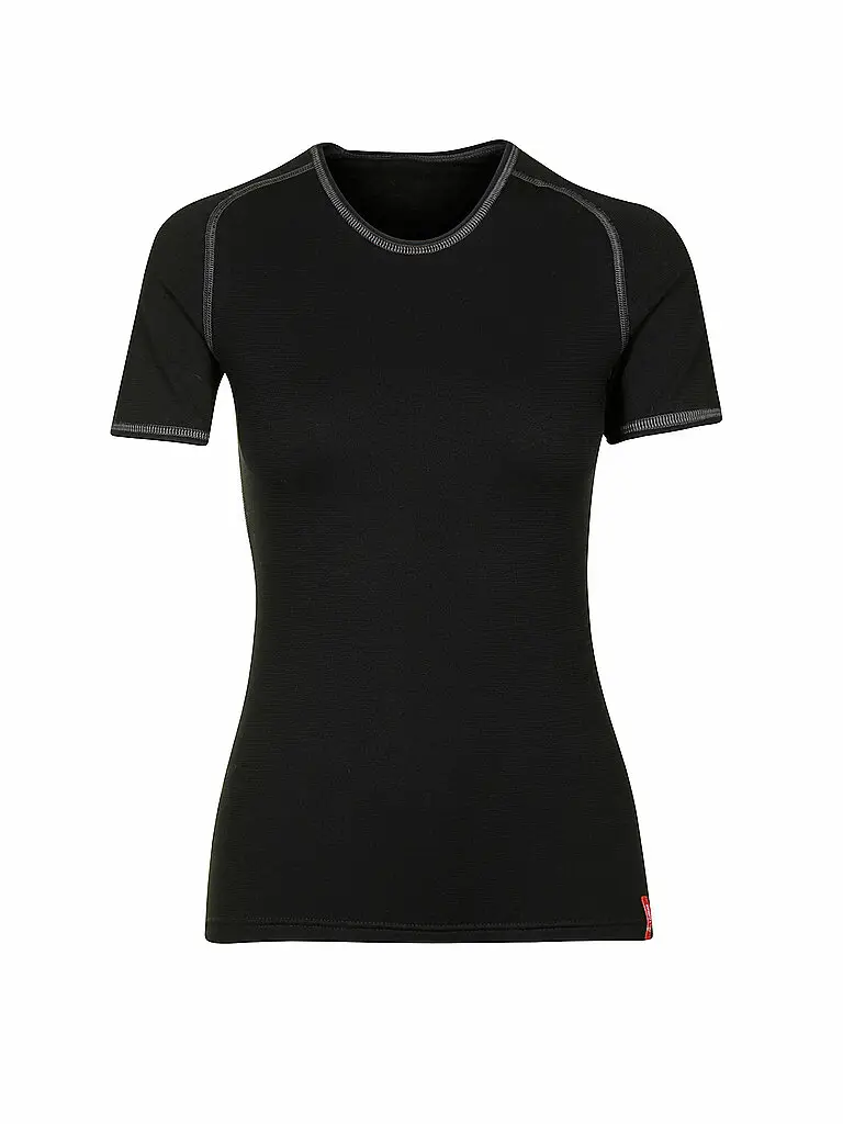 Maglietta intima da sci da donna nero | 36