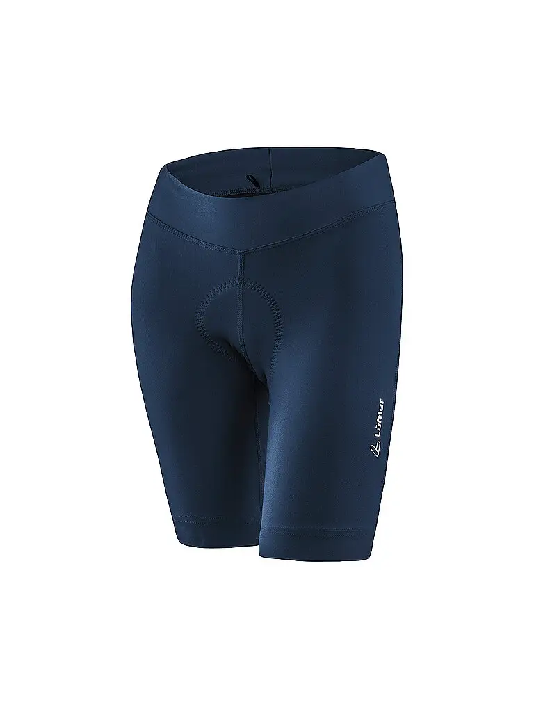 Pantaloncini da ciclismo da donna Tour blu | 44