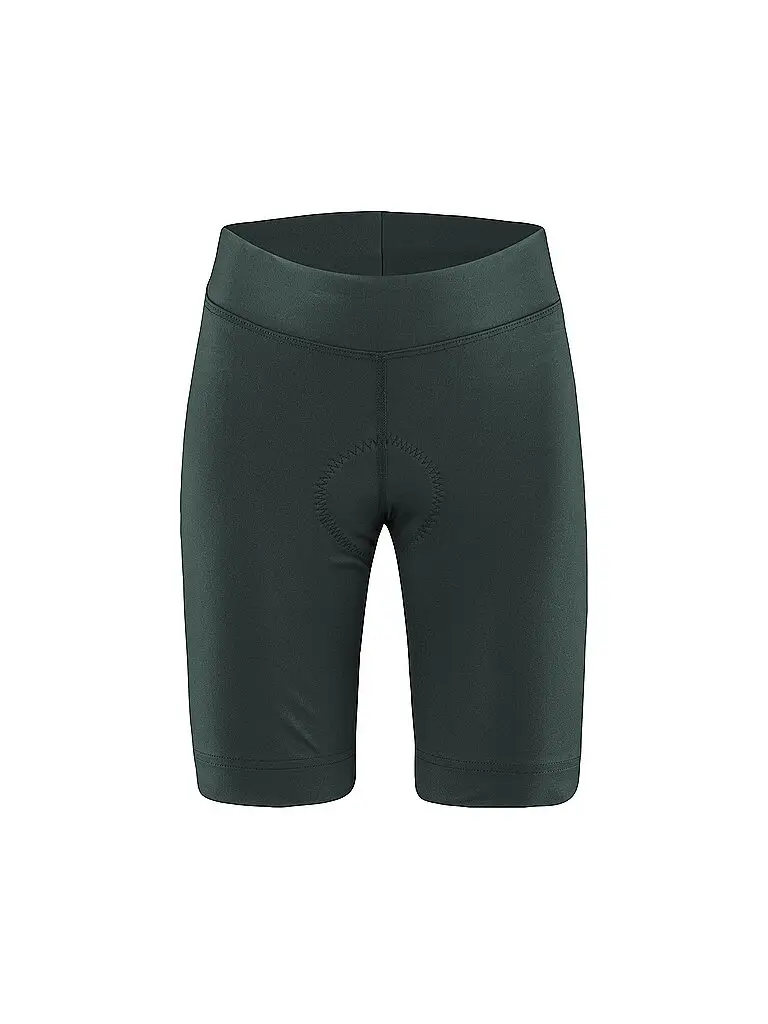 Pantaloncini da ciclismo da donna Tour Bund verde scuro | 34
