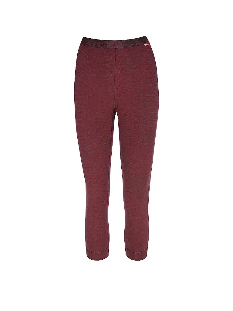 Pantalone intimo da donna TTX Warm 3/4 rosso scuro | 36