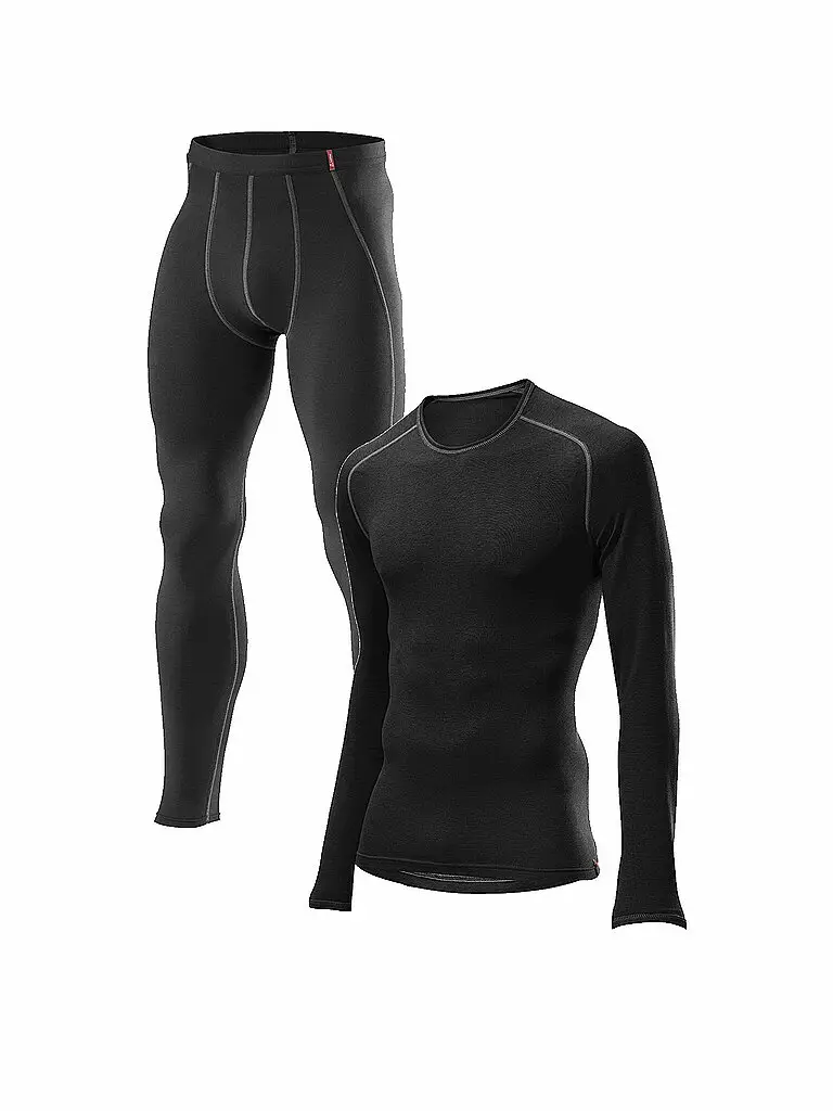 Set intimo funzionale da uomo TRANSTEX® WARM nero | 46