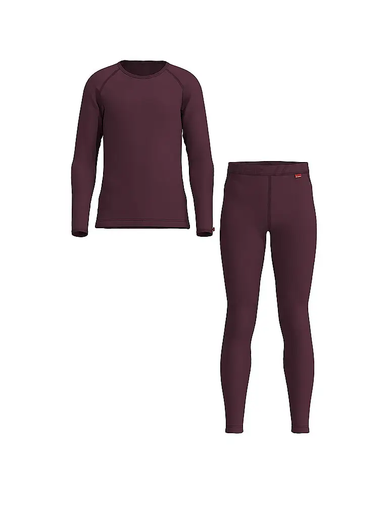 Set intimo per bambini TRANSTEX® WARM rosso scuro | 104