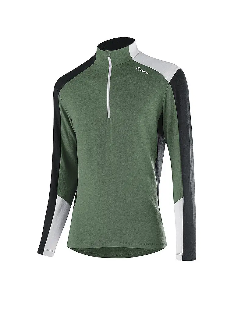 Zipshirt intimo da uomo HARLEY TRANSTEX® oliva | 54