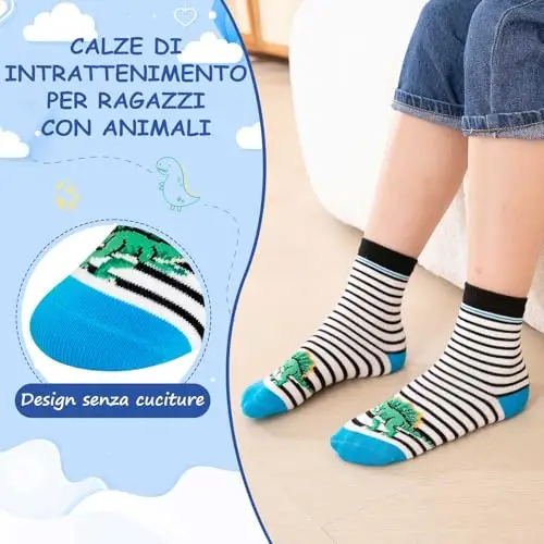 LOFIR Calze Ragazzo Multicolore 3025061 miniatura 2