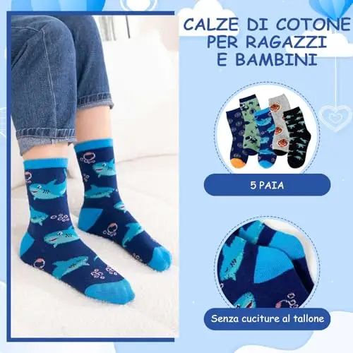 LOFIR Calze Ragazzo Multicolore 2587353 miniatura 3