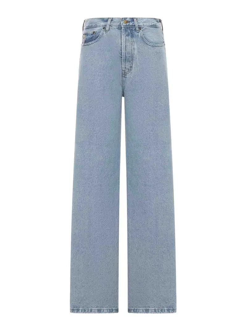 Jeans Color Carne E Neutri