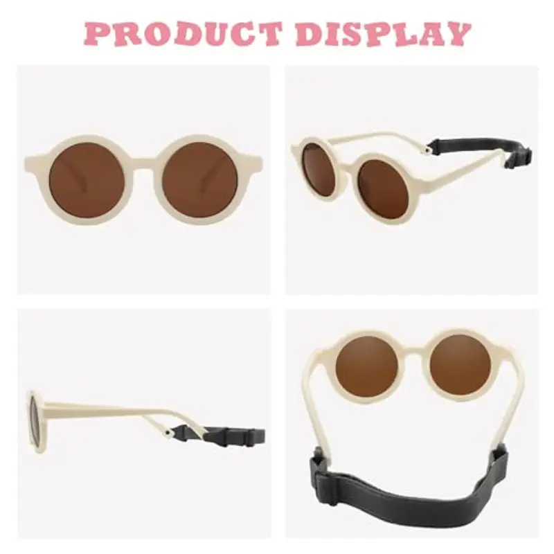 LOJUDI Occhiali da sole Neonato Marrone 1600057 miniatura 2