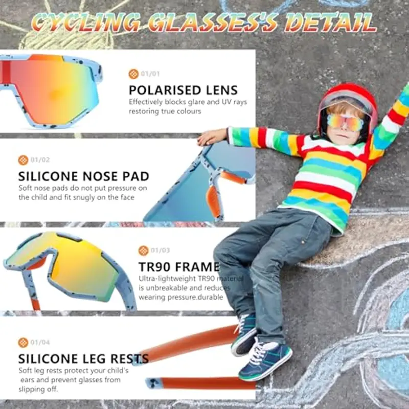 LOJUDI Occhiali sportivi Giallo 1959975 miniatura 3