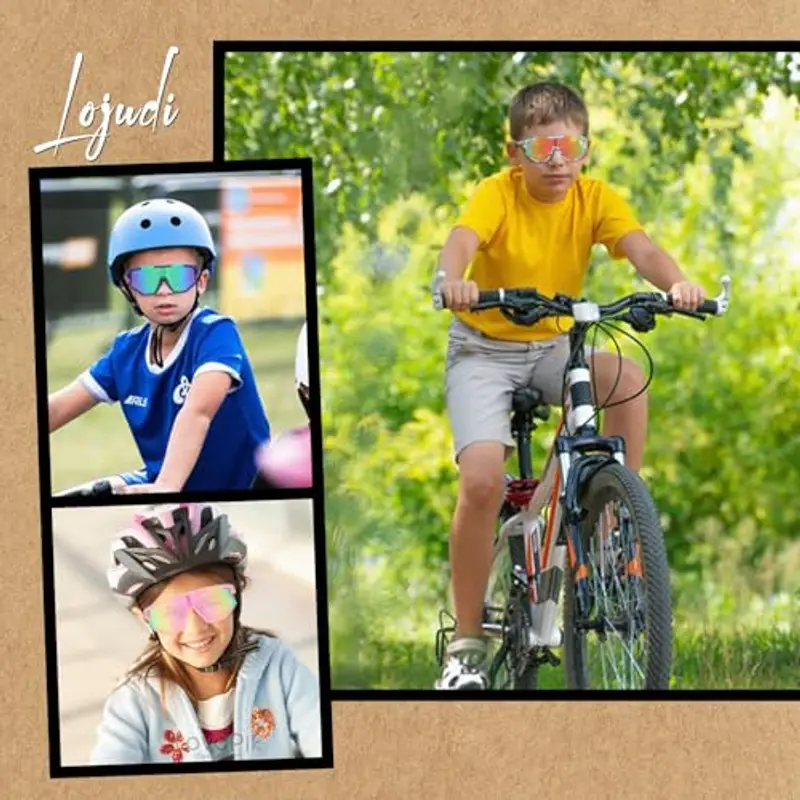 LOJUDI Occhiali sportivi Viola 1959980 miniatura 3