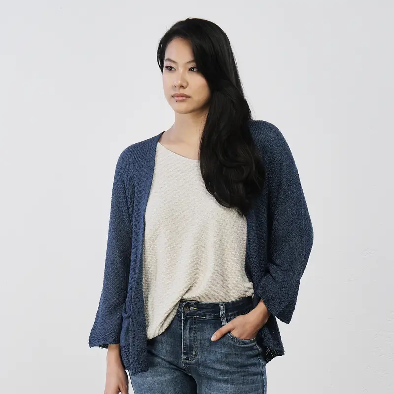 LOKITA Cardigan Donna Blu 4030117