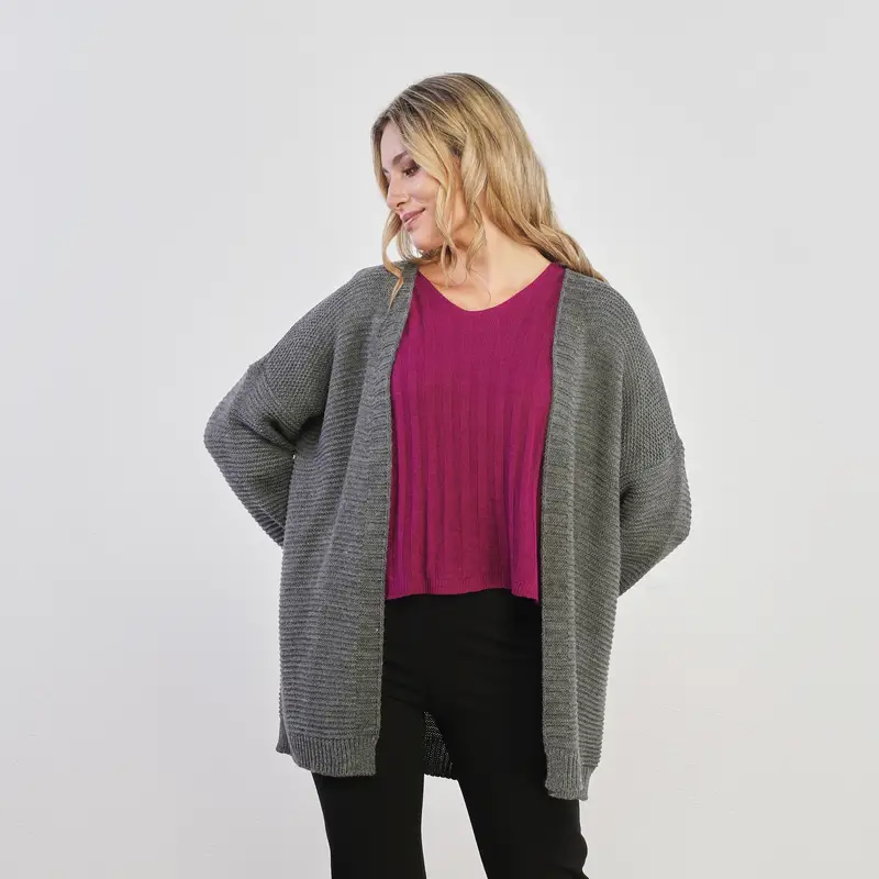 LOKITA Cardigan Grigio 3399753