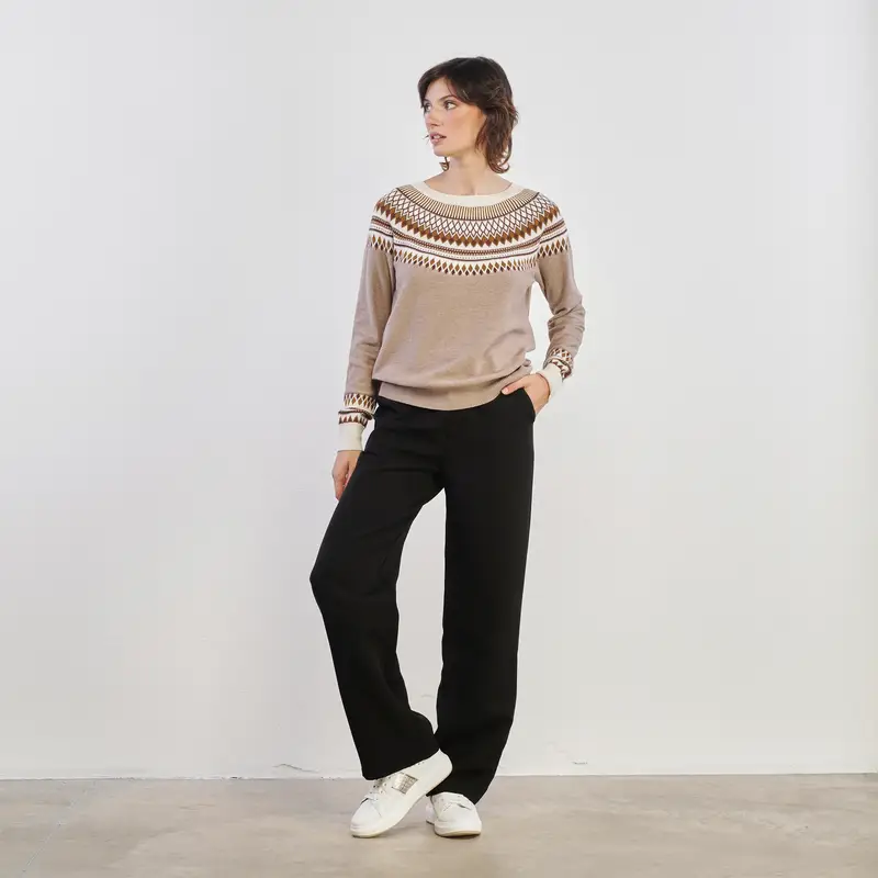 Pantaloni lunghi neri morbidi