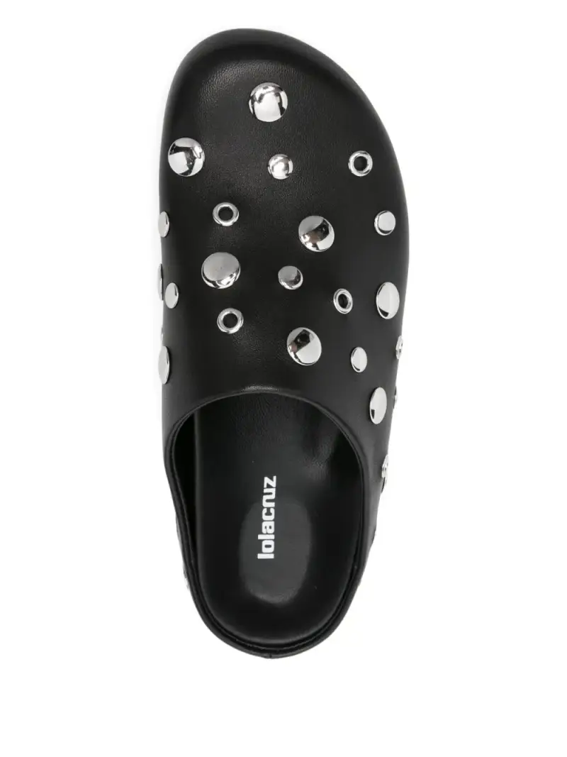 Lola Cruz Mules Nero 4021455 miniatura 3