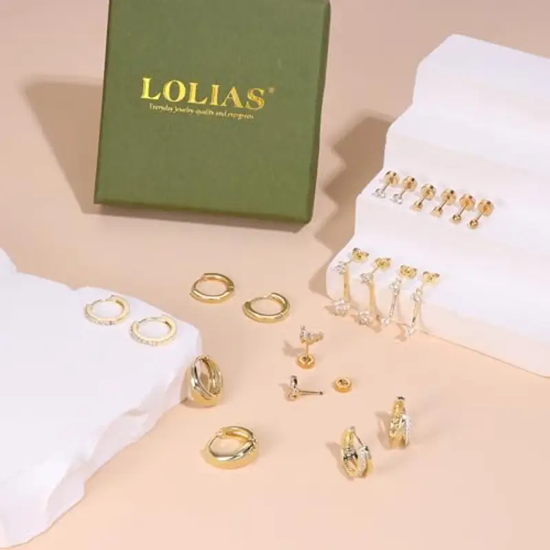 LOLIAS Orecchini Donna Verde 1604259 miniatura 2