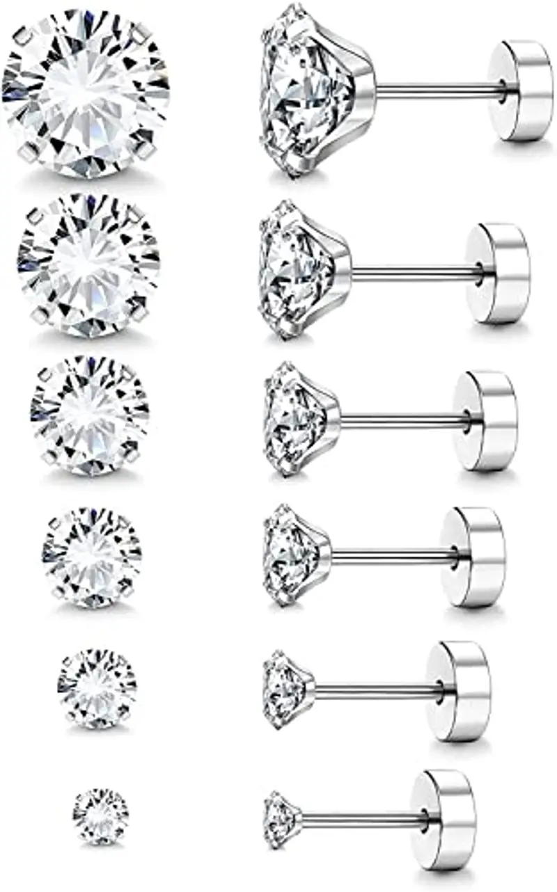 LOLIAS Orecchini Uomo Argento 1597636