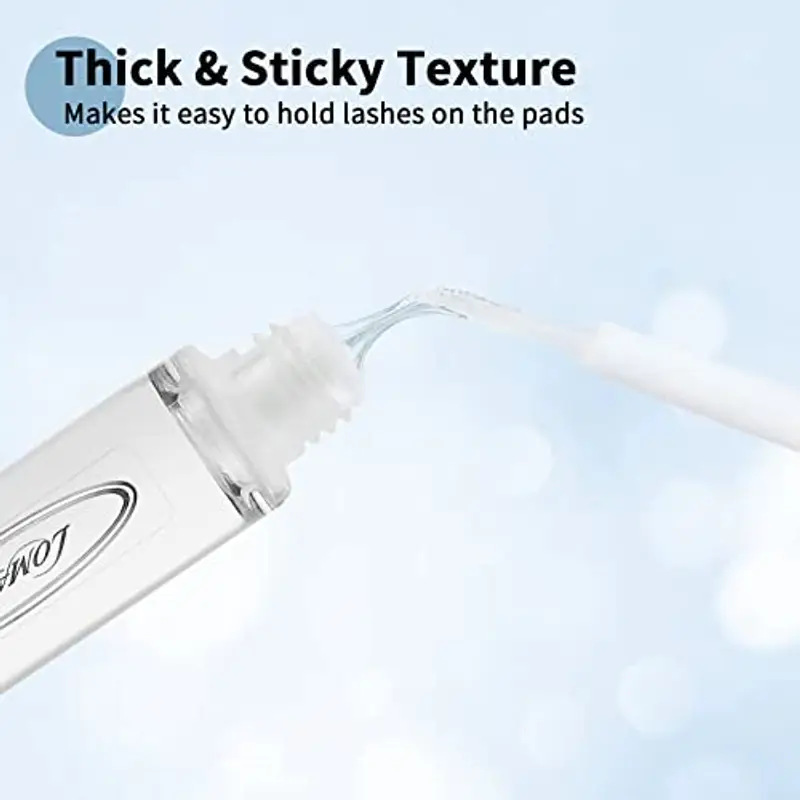 Lomansa Colla Laminazione Ciglia, Colla per Laminazione Sopracciglia, Lash Lift Colla per Ciglia a Tenuta Forte, Sollevamento delle Ciglia(5ml) miniatura 3