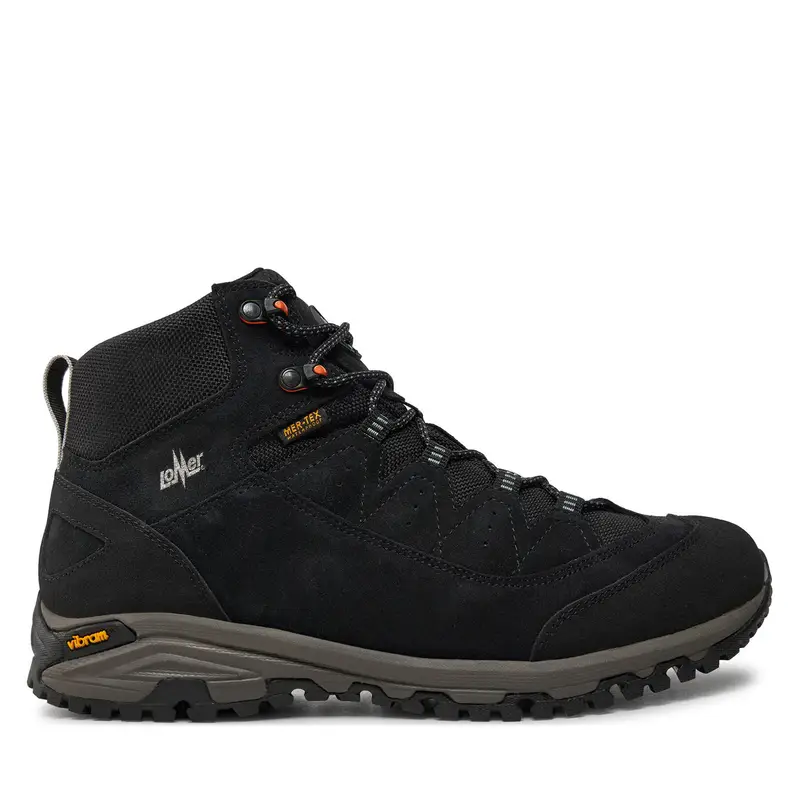Scarpe da trekking Lomer Sella High Mtx Suede 30047/A Nero