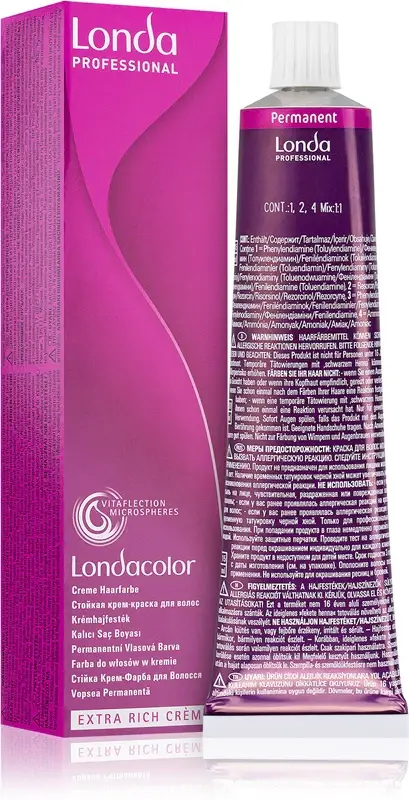 Professional Permanent Color Extra Rich tinta permanente per capelli colore 0/86 60 ml