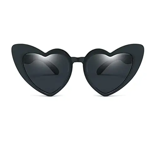 Long Keeper Occhiali da Sole Bambina Polarizzati Montatura Flessibile in Gomma con Custodia Rigida Occhiali a Cuore per miniatura 2