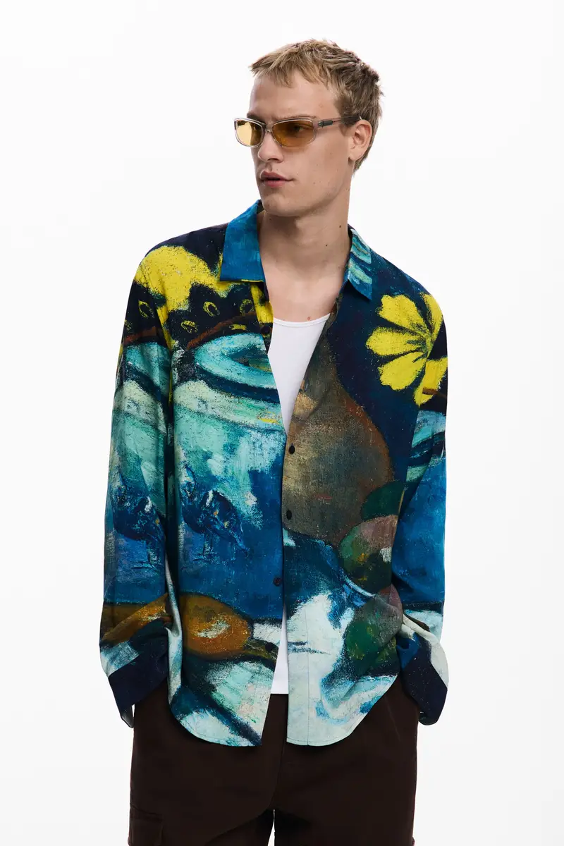 Long-sleeve shirt bodegÃ³n