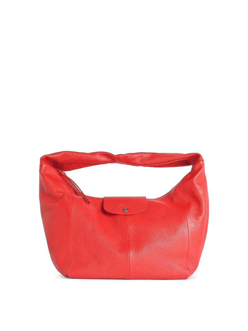Borsa in pelle rossa Hobo l Pliage Xtra Rosso