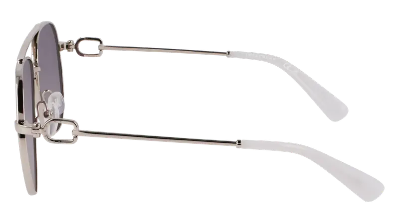 Longchamp Occhiali da sole Donna Argento 885351 miniatura 2