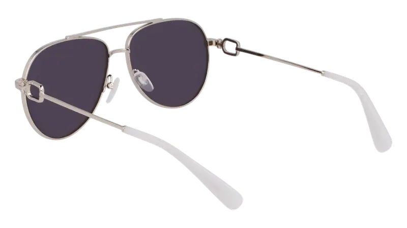 Longchamp Occhiali da sole Donna Argento 885351 miniatura 3