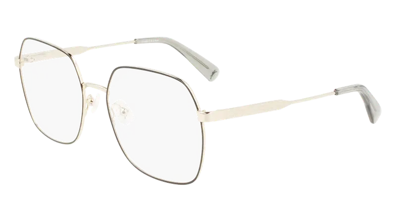 LONGCHAMP Donna LO2148 728 Montature da vista Metallo Oro  Squadrata Normale Fotocromatiche