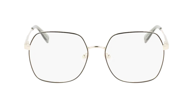 LONGCHAMP Donna LO2148 728 Montature da vista Metallo Oro Squadrata Normale Fotocromatiche miniatura 2